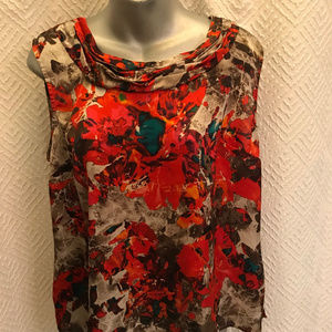 Kasper sleeveless blouse